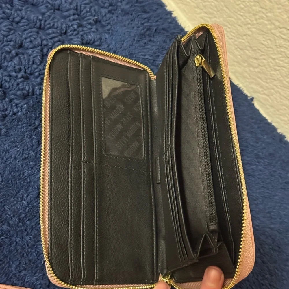 Steve Madden Pink Wristlet Clutch